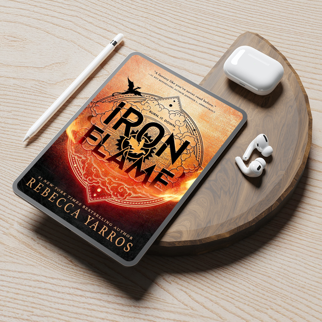 #1 New York Times Bestselling Author Rebecca Yarros' novel Fourth Wing